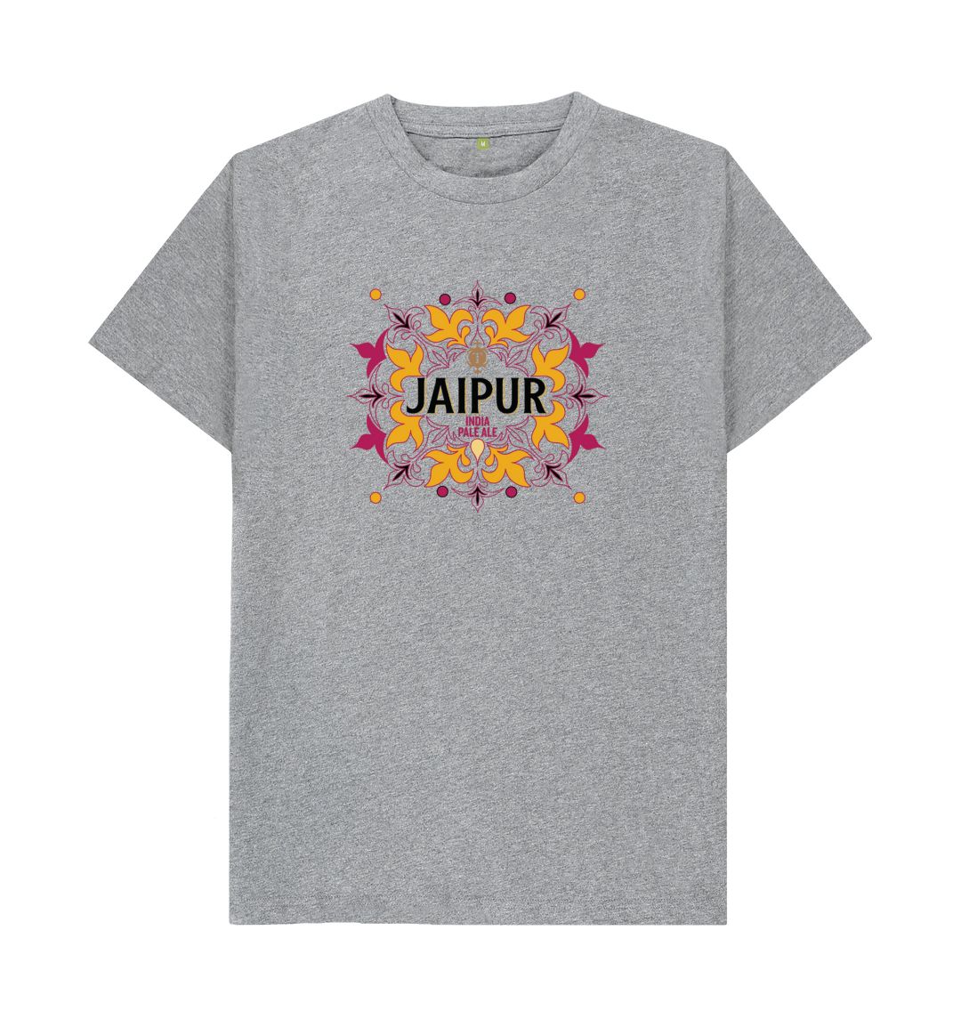 Thornbridge Jaipur Birthday t-skjorte hvit økologisk bomull