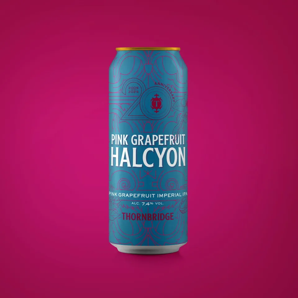 Thornbridge Halcyon Imperial IPA øl 440ml grapefrukt