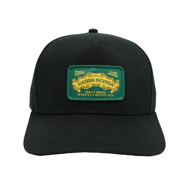 Sierra Nevada Heritage Harbor caps svart 5-panel