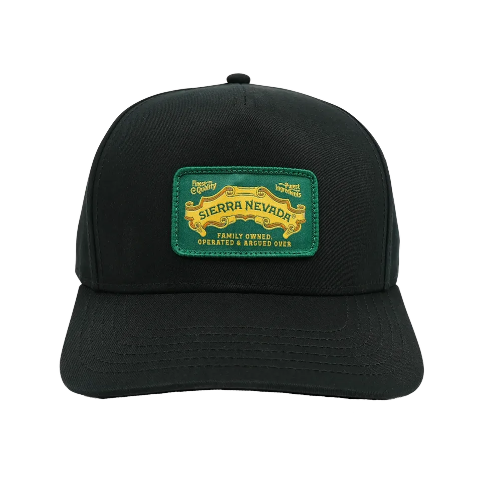 Sierra Nevada Heritage Harbor caps svart 5-panel