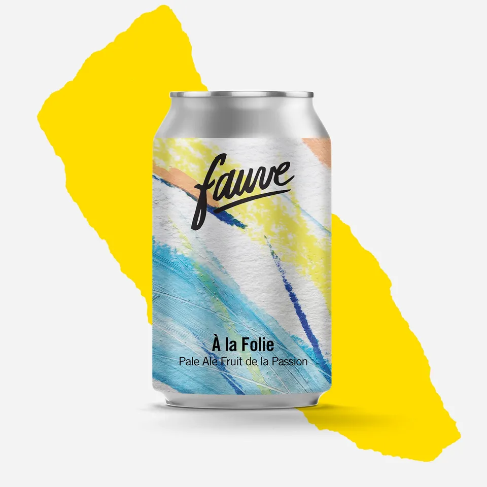 Fauve À la Folie øl boks 33cL pasjonsfrukt