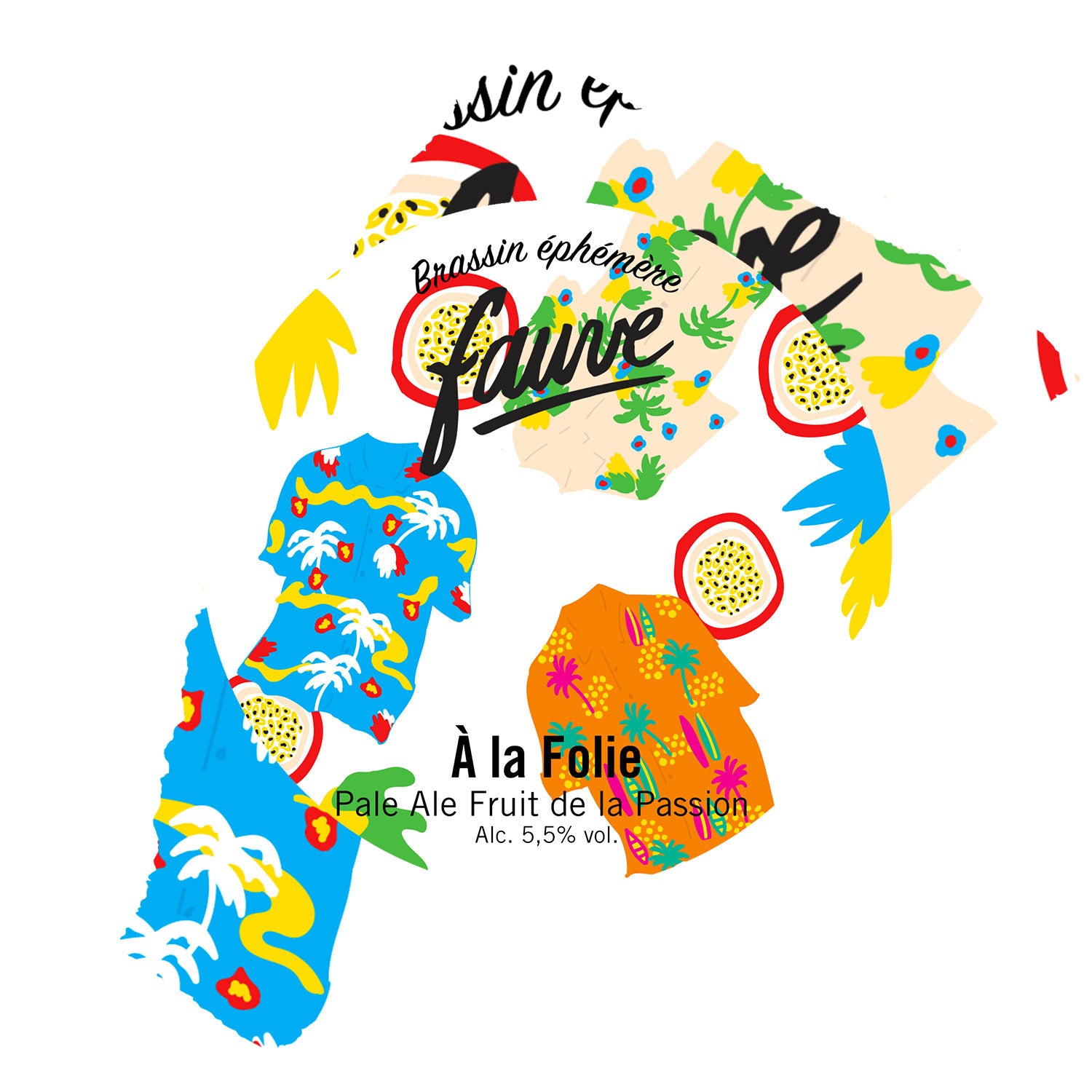 Fauve À la Folie pale ale øl pasjonsfrukt