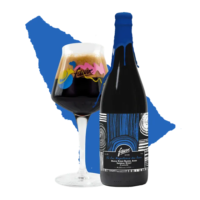 Fauve Le Roi Majestueux stout flaske 37,5cL 12,5 %