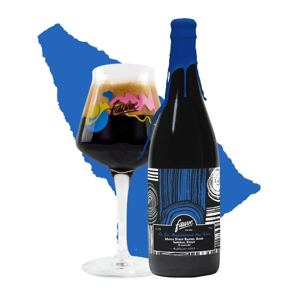 Fauve Le Roi Majestueux stout flaske 37,5cL 12,5 %