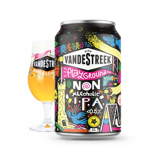 Vanderstreek Playground alkoholfri IPA 33cl boks