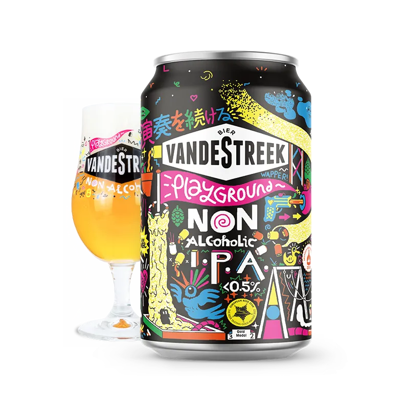 Vanderstreek Playground alkoholfri IPA 33cl boks