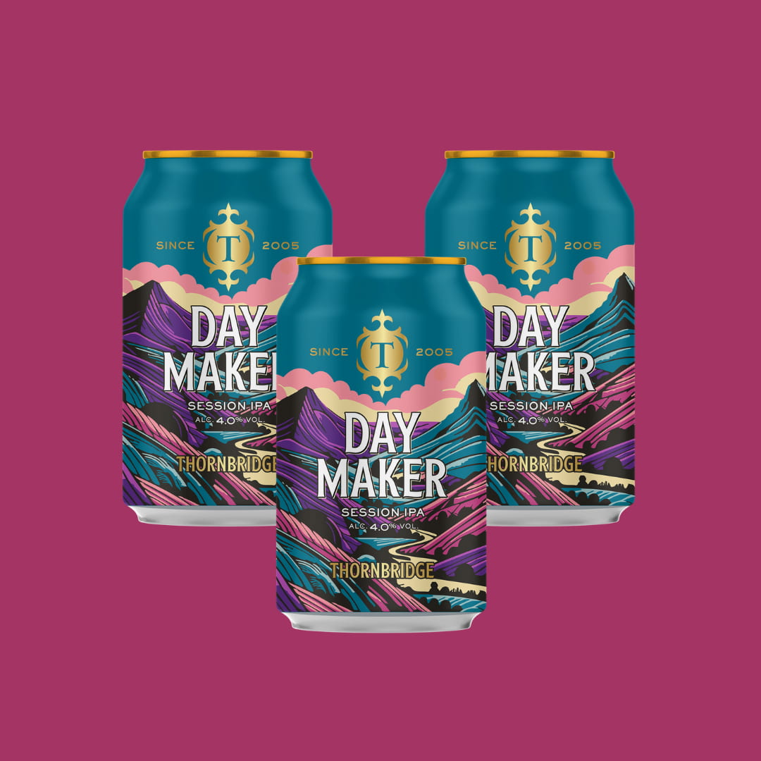 Thornbridge Day Maker session IPA boks fersken
