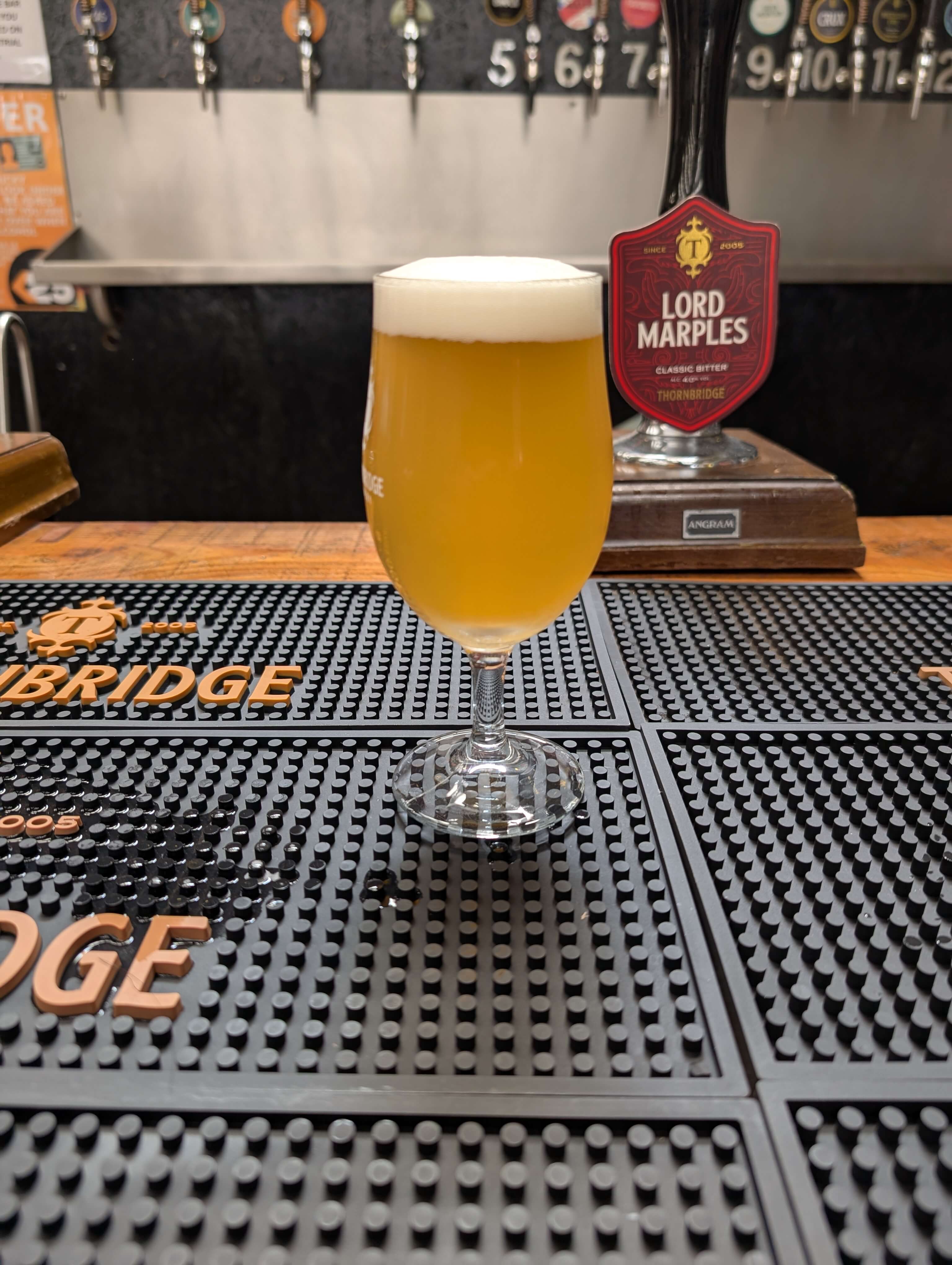 Thornbridge Half Stem ølglass stettglass