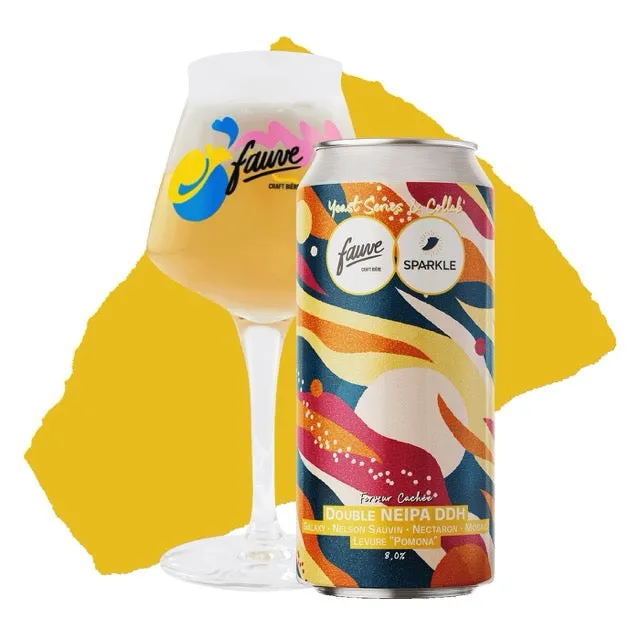Fauve Ferveur Cachée dobbel NEIPA øl 44 cl tropisk