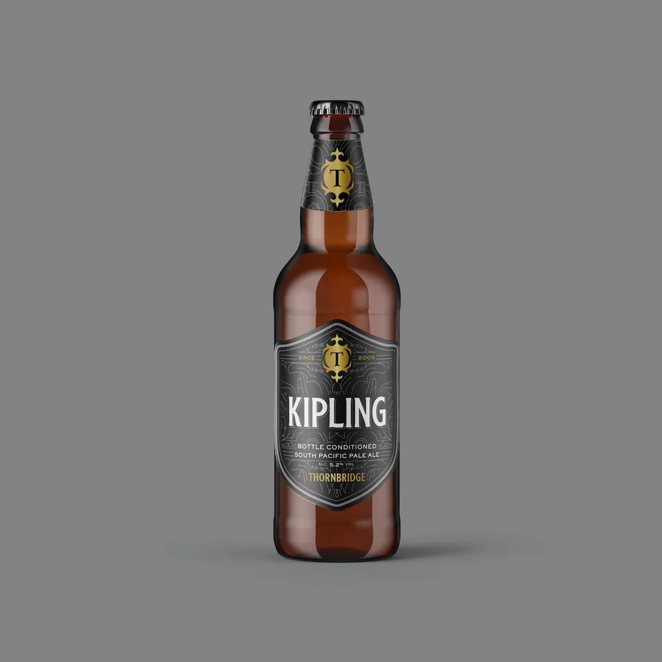 Thornbridge Kipling Pale Ale øl 500 ml flaske 5,2% pasjonsfrukt