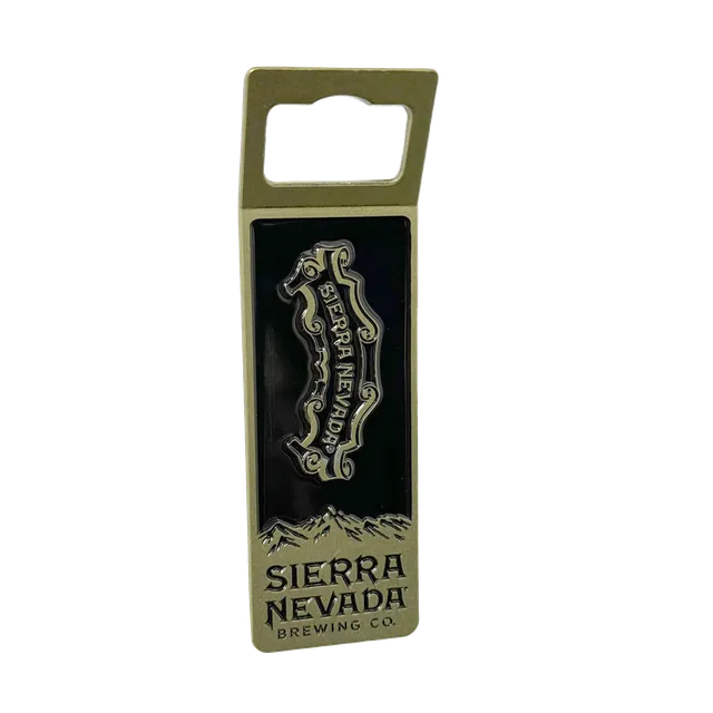 Sierra Nevada magnetisk flaskeåpner messing