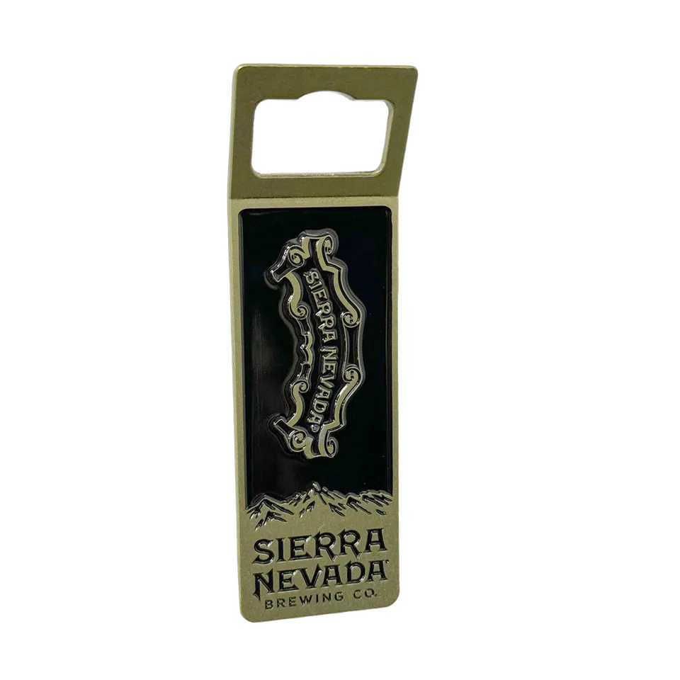 Sierra Nevada magnetisk flaskeåpner messing