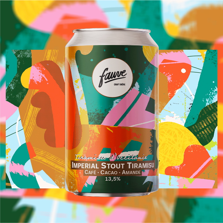 Fauve Tiramisu d'Occitanie stout øl 33cl kaffe