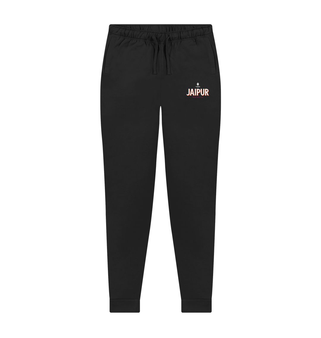 Thornbridge joggebukse dame svart myk bomull