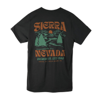 Sierra Nevada Retro Magic Mountain t-skjorte med ryggtrykk