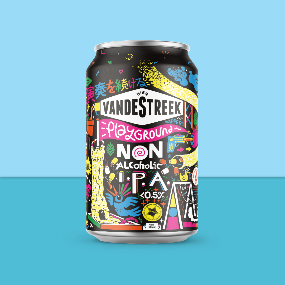 Vanderstreek Non Alcoholic IPA ølkasse 24pk hoppig