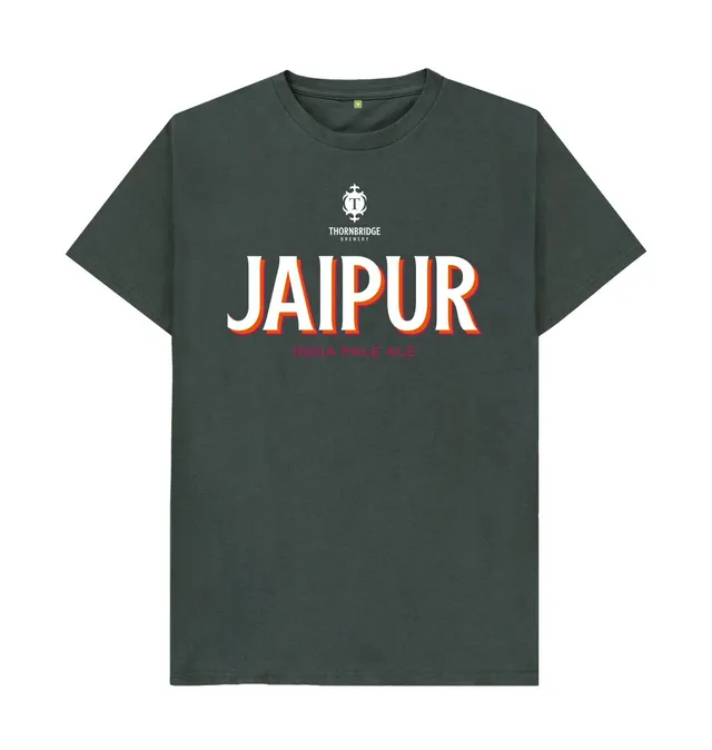 Thornbridge Jaipur t-skjorte Navy Blue økologisk