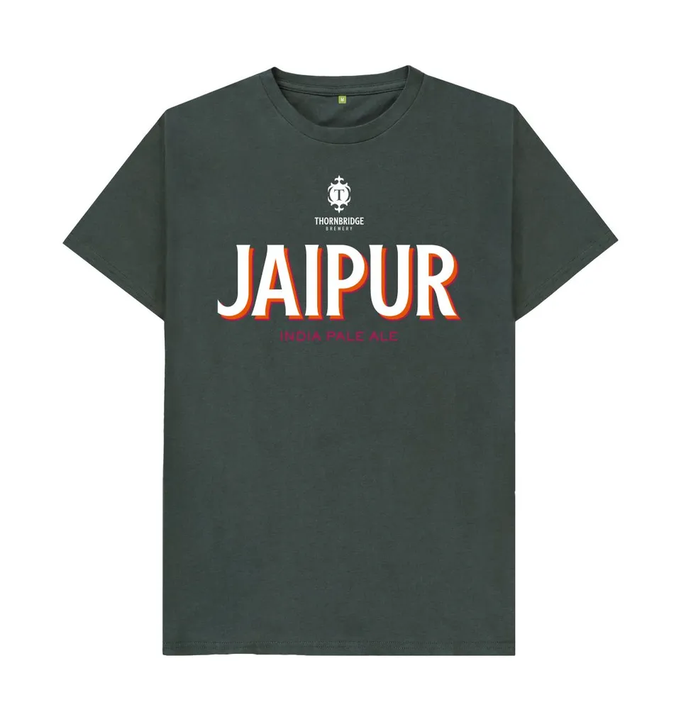 Thornbridge Jaipur t-skjorte Navy Blue økologisk