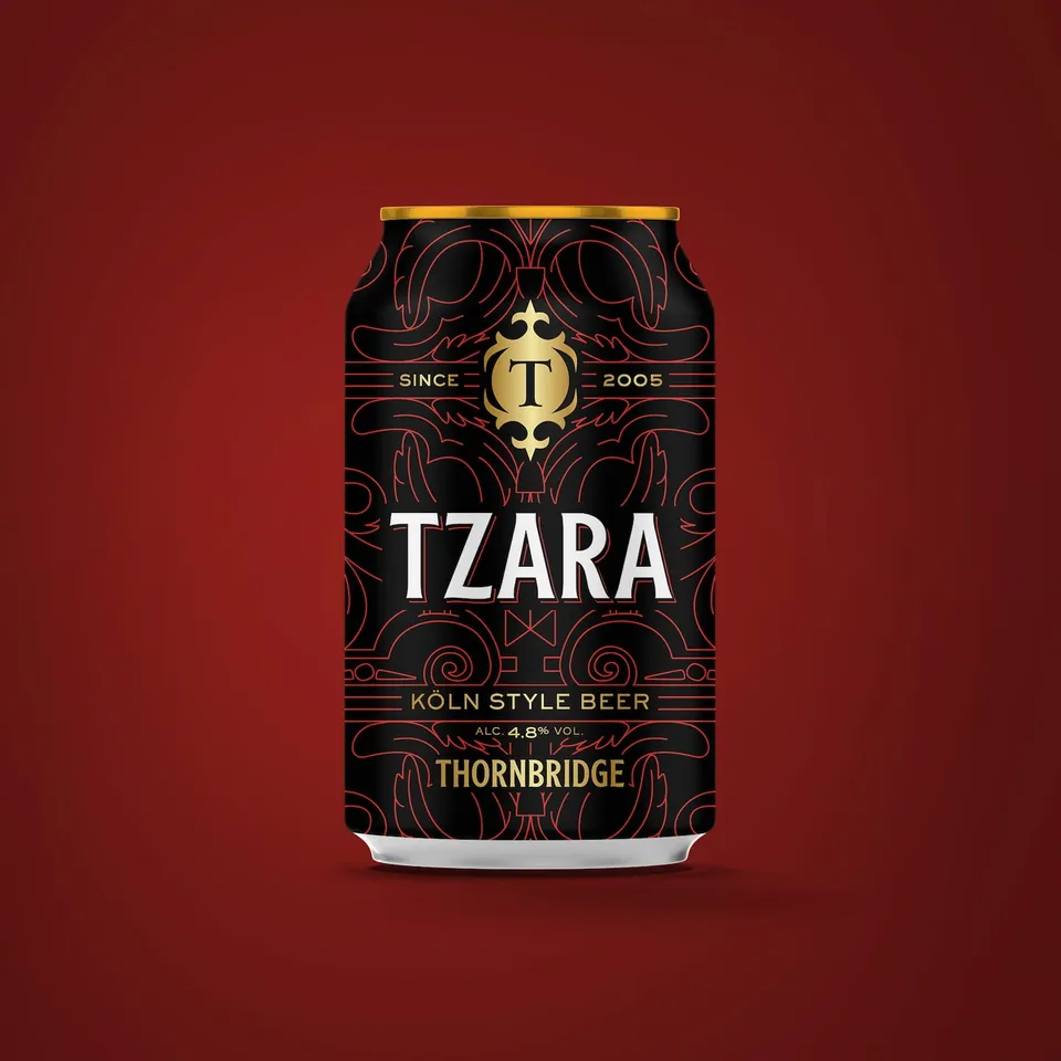 Thornbridge Tzara kölsch boks 330 ml 4,8% lys