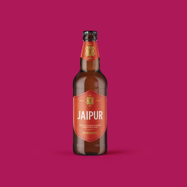 Thornbridge Jaipur IPA øl 500 ml flaske 5,9% grapefrukt