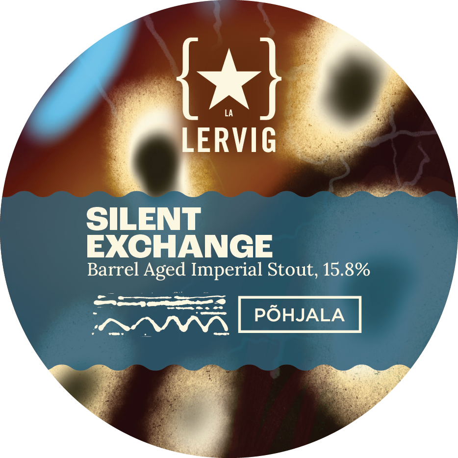 Lervig Silent Exchange x Põhjala stout 33 cl fatpreget