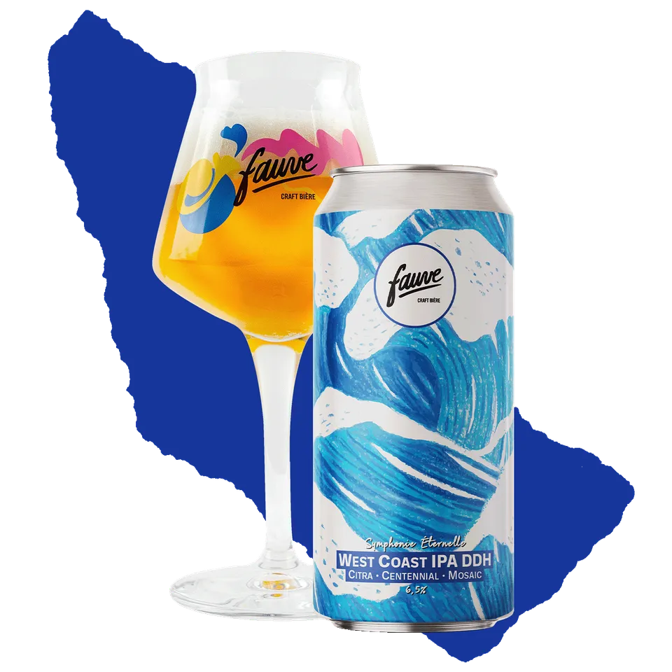 Fauve Symphonie Éternelle øl boks 44cl West Coast IPA