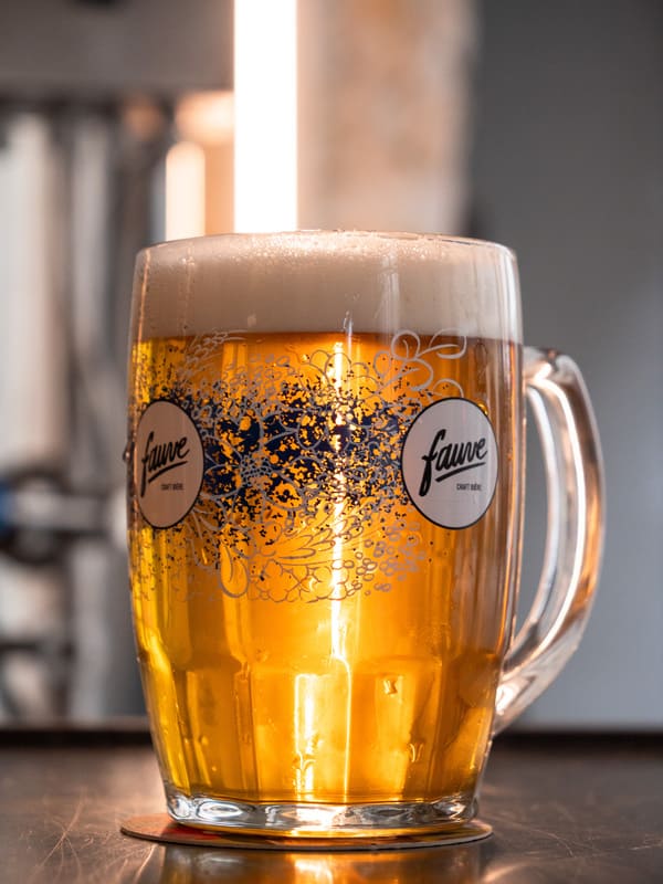 Fauve Chope seidel ølglass 50 cl enkelt