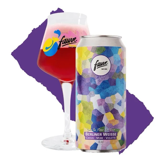 Fauve Sous la Fleur Berliner Weisse øl 44 cl 5 %