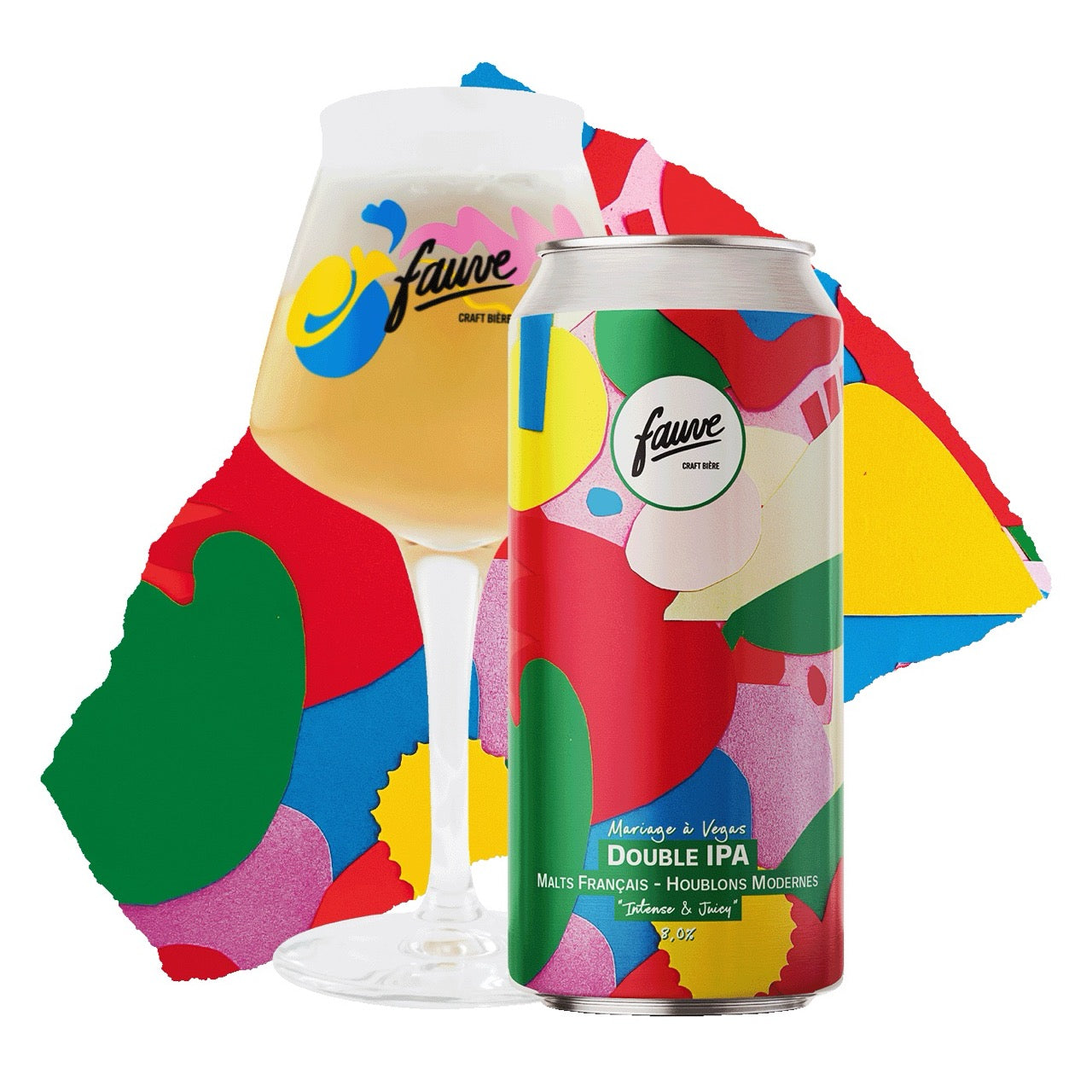 Fauve Mariage à Vegas Double NEIPA øl 44 cl 8 prosent