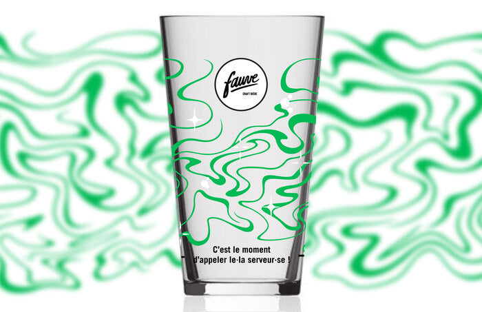 Fauve Conical Pint ølglass 50 cl Rastal