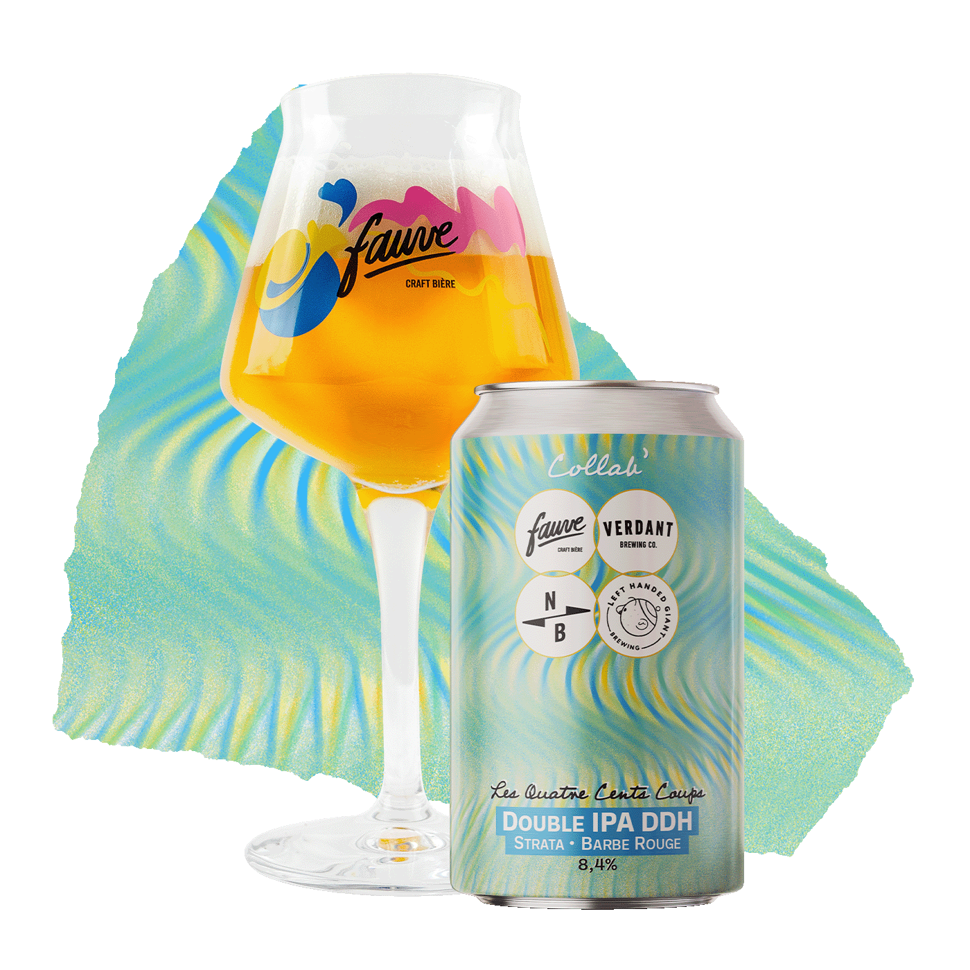 Fauve Les Quatre Cents Coups øl boks 33cl Double IPA