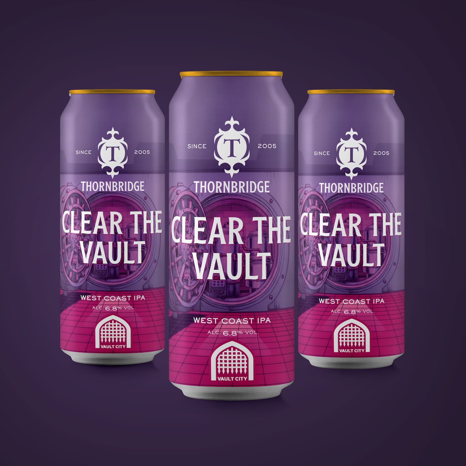 Thornbridge Clear the Vault west coast IPA boks 6,8 %
