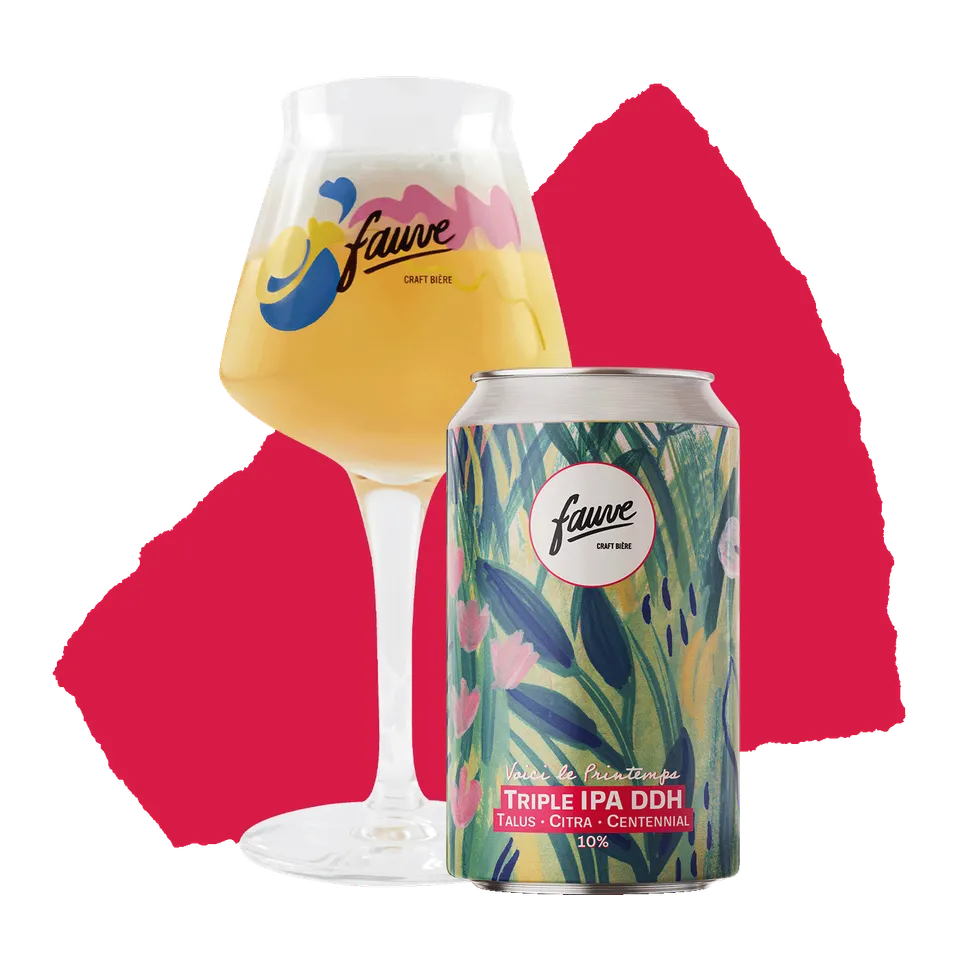 Fauve Voici le Printemps triple IPA boks 33 cl 10%