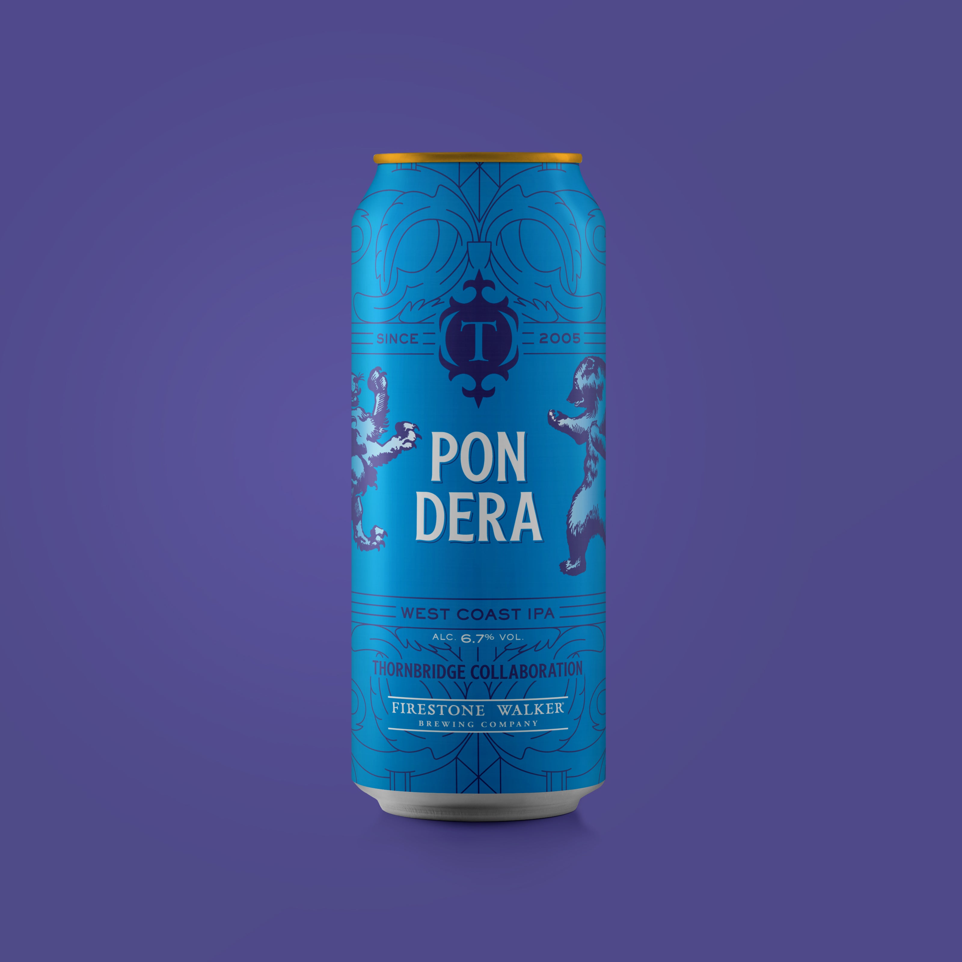 Thornbridge Pondera West Coast IPA øl 440ml mango