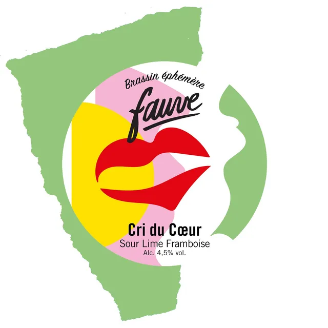 Fauve Cri du Cœur sour lime bringebær 4,5%