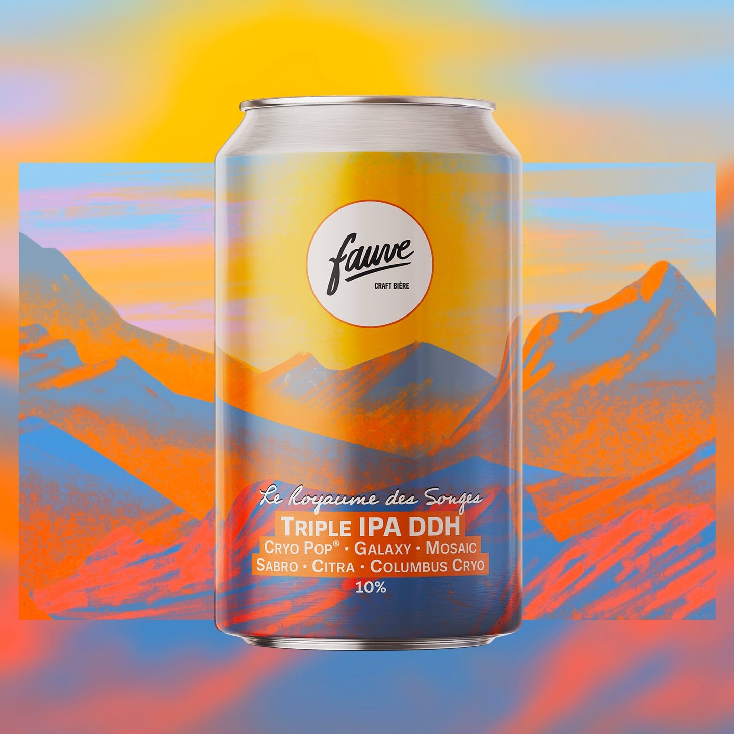 Fauve Le Royaume des Songes Triple IPA øl boks 33cL 10%