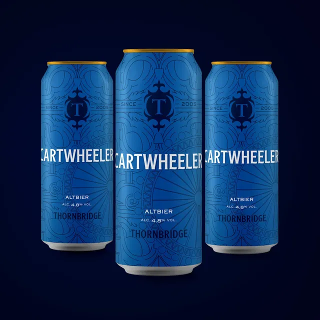 Thornbridge Cartwheeler altbier kasse 12x440ml 4,8%