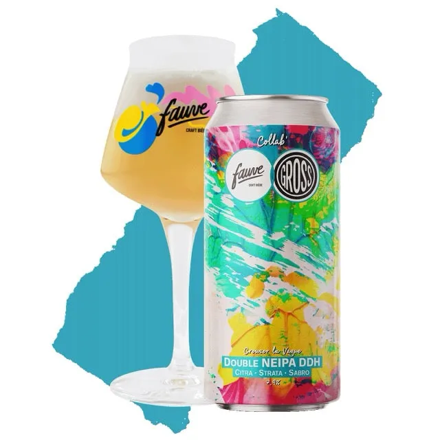 Fauve Creuser la Vague Double NEIPA 44cl 7,9%