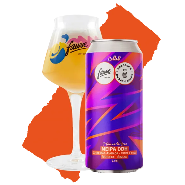 Fauve J'irai où tu Iras NEIPA øl boks 44 cl juicy