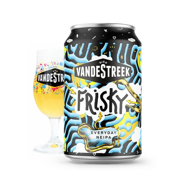 Vanderstreek Frisky Every Day NEIPA øl 33cl boks