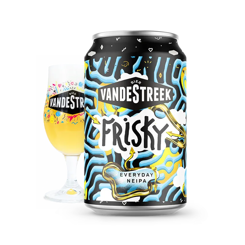 Vanderstreek Frisky Every Day NEIPA øl 33cl boks