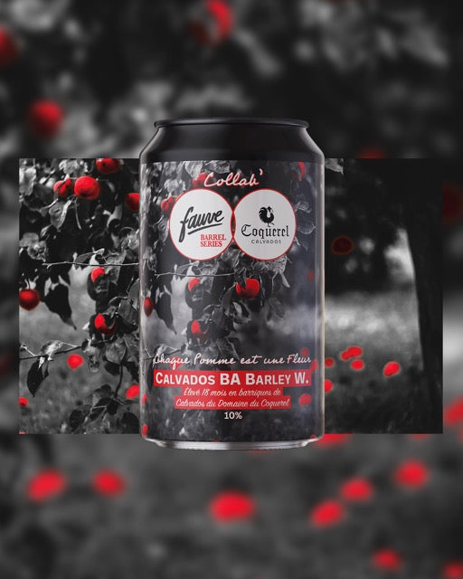 Fauve Chaque Pomme barley wine øl boks 33 cl calvados