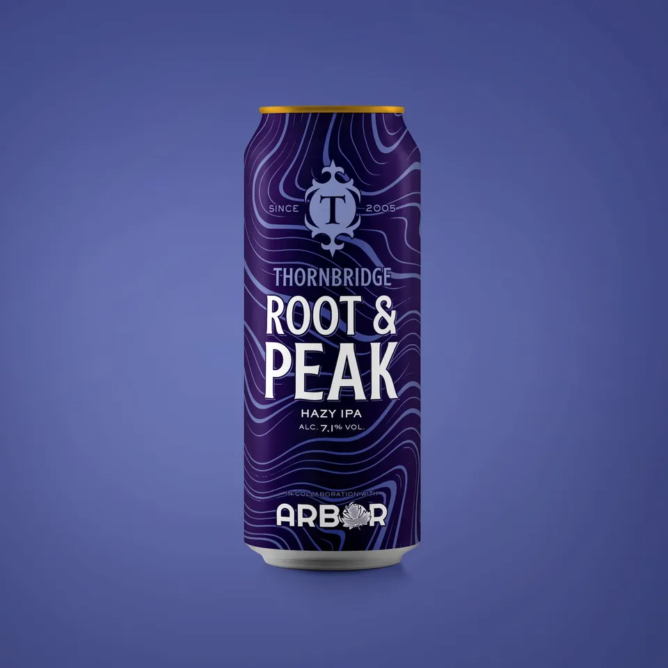 Thornbridge Root and Peak hazy IPA boks tropisk 7,1%