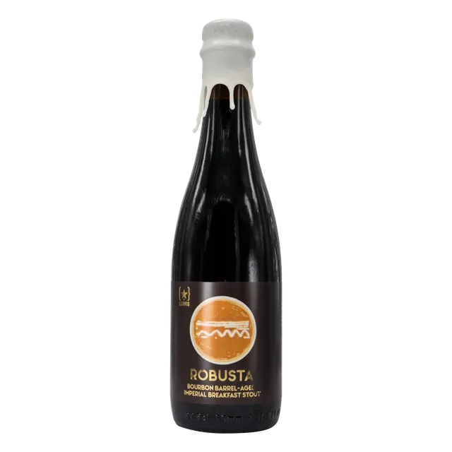Lervig Robusta øl boks mørk kaffe