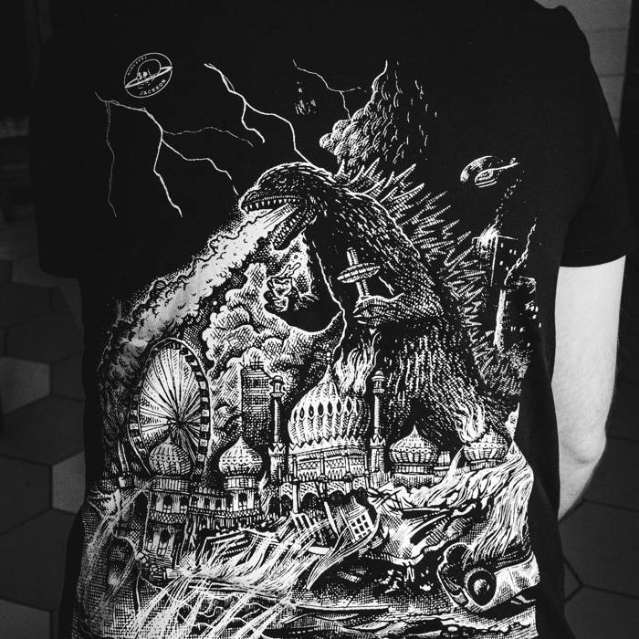 Unbarred Stoutzilla T-skjorte large vintage