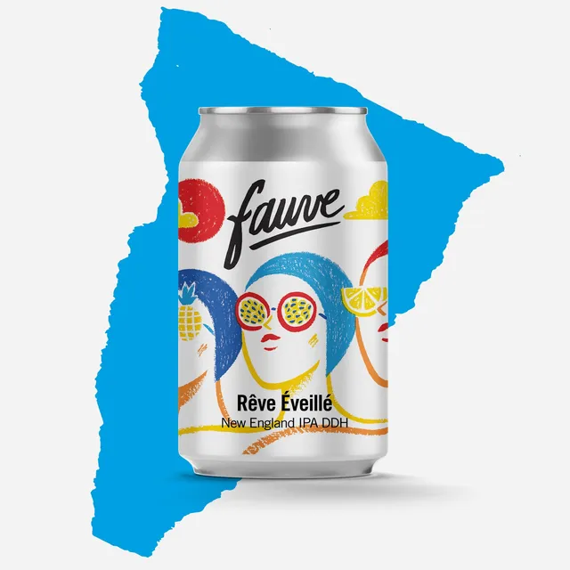 Fauve Rêve Éveillé NEIPA boks 33 cl fruktig