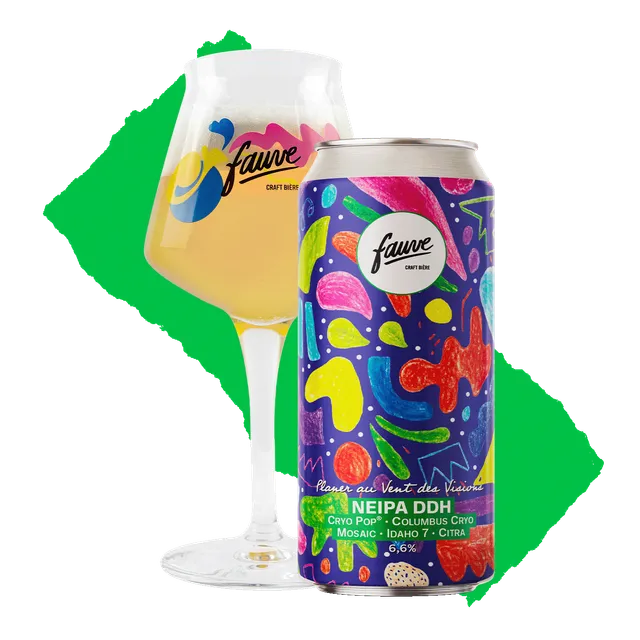 Fauve Planer au Vent des Visions NEIPA 44 cl fruktig