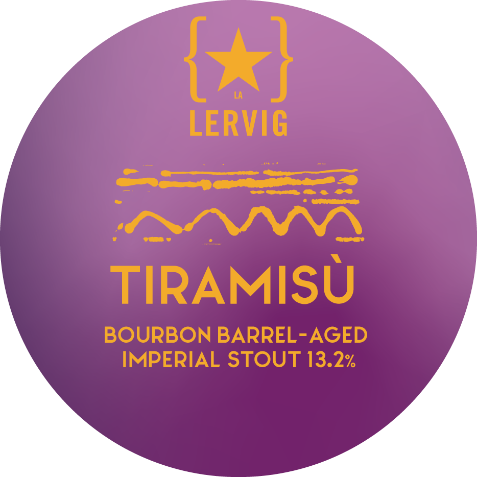 Lervig Tiramisu stout 330ml boks fatpreget