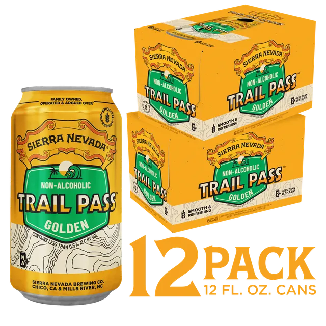 Sierra Nevada Trail Pass Golden alkoholfritt øl boks myk malt