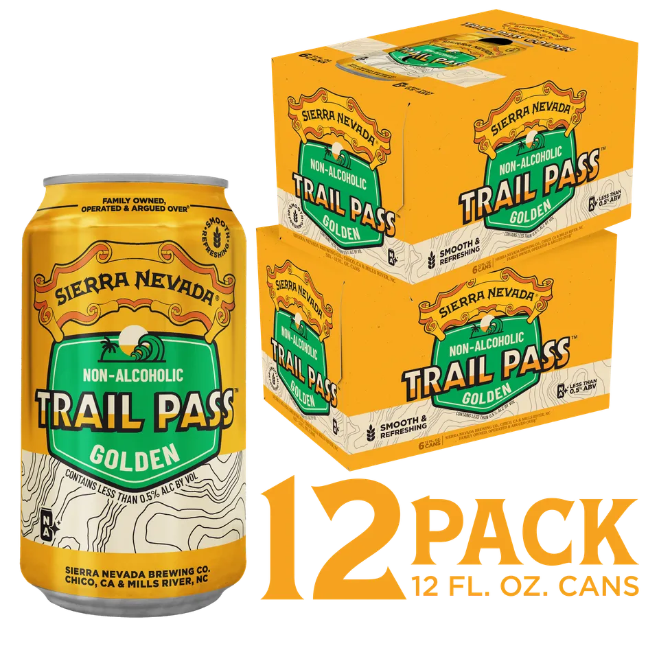 Sierra Nevada Trail Pass Golden alkoholfritt øl boks myk malt